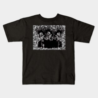 Punk Gang Smoke by Blackout Design Kids T-Shirt